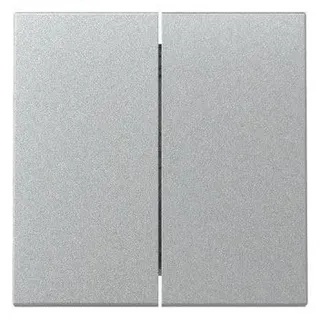 Gira Wippe 2-Fach Alu 329526