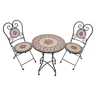 Garden Pleasure Mosaik Set 3-tlg. orange