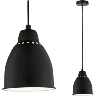 Paulmann Hilla 1-flg. 40 W 30 cm rund schwarz