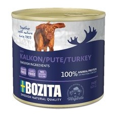 12x625g curcan Bozita Pate hrană umedă pentru câini