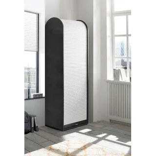 Mäusbacher Big System Office Rollladenschrank 69 x 44 x 192 cm weiß