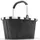Carrybag Einkaufskorb Rhombus schwarz 48 x 28 x 29 cm