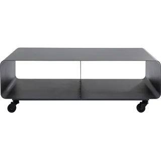 Kare Lounge M Lowboard 90x30x42 cm Grau Metall