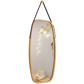 Costway Wandspiegel 0 x 0 cm Beige