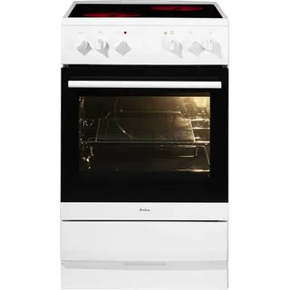 Amica SHC 11595 E Standherd Cerankochfeld 50cm Edelstahl Steam Clean