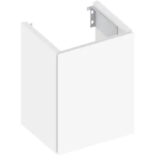 KEUCO X-LINE Waschtischunterschrank, 1-türig, Anschlag rechts, 460x605x380mm, 33122110002, Korpus/Front: Anthrazit Lack Seidenmatt / Anthrazit Glas