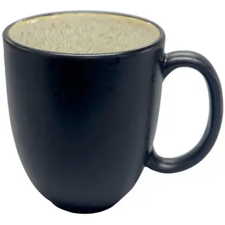 Novel Kaffeebecher , Creme , Keramik , Farbverlauf , 390 ml , Lfgb, Handmade Quality , Geschirr, Tassen, Kaffeebecher