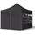 Faltpavillon 3 x 3 m inkl. 4 Seitenteile Schwarz