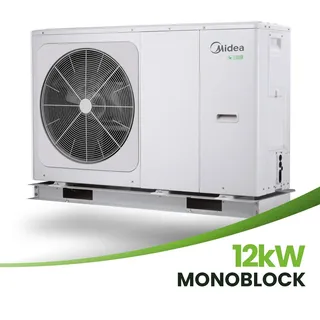 Midea 12 kW Monoblock Wärmepumpe MHC-V12W/D2RN8-BER90 Energieklasse A++