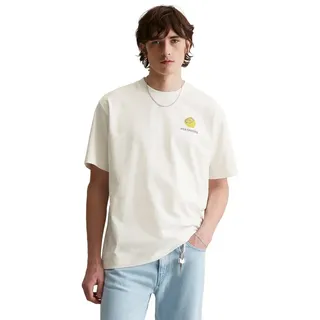 Marc O'Polo DENIM, T-Shirt oversized, Print auf der Rückseite, weiß