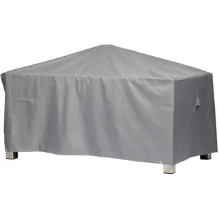 mehr Garten Schutzhülle für Gartentisch Rechteckig Shp-20131 , Grau , Kunststoff , 245x71x115 cm , Gartenzubehör, Abdeckung für Gartenmöbel