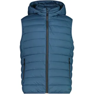 CMP Padded Vest Snaps Hood Blau 52
