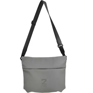 Zwei kleine Handtasche JONA JO60 – kompakte Unisex Umhängetasche für Damen, Herren & Teenager – leichte Crossbody Bag mit verstellbarem Schultergurt – robuste Alltagstasche aus Polyester (stone)