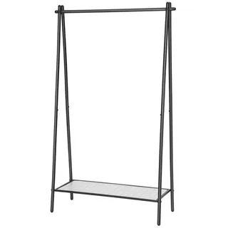 Hansiro Kleiderständer , Metall , 33.5x153x92.5 cm , Garderobe, Garderobenständer