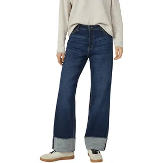 s.Oliver Boyfriend-Jeans »Beth Turn Up« mit authentischer Waschung, relaxed fit