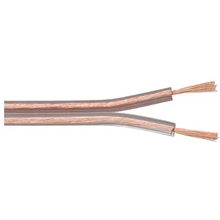 goobay 67729 Audiokabel 50 m transparent