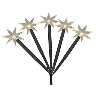 Konstsmide LED Spiessleuchte mit 5 Sternen 5 ww LED 4468-100