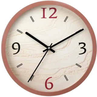 NUOVO Umweltfreundliche 30 cm Wanduhr – Geräuschlos, aus Nachhaltigem, Biologisch Abbaubarem Material, Moderne Minimalist für Wohnzimmer, Schlafzimmer, Küche und Büro