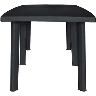 vidaXL Gartentisch 216 x 90 x 72 cm Anthrazit
