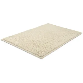 Beautissu Vorleger Matte BeauMare WR 70/120 cm Natur , Textil , 70x120 cm , Heimtextilien, Badtextilien, Badematten