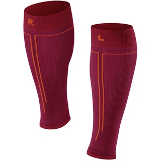 FALKE Damen Wadenbandage RU Compression Tube W TB Funktionsmaterial mit Kompression 1 Paar, Rot (Rose 8564) - Wadenumfang W2, ONESIZE