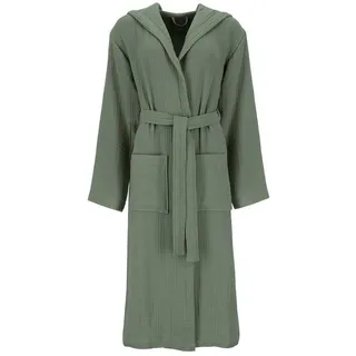 VOSSEN Bademantel Silent L / XL Baumwolle Grün L/XL