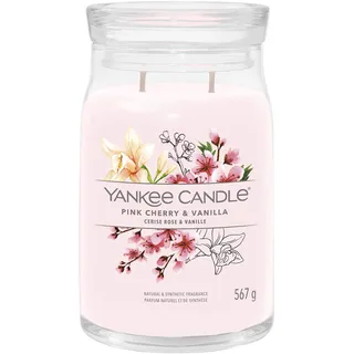 Yankee Candle Pink Cherry & Vanilla große Duftkerze 567 g