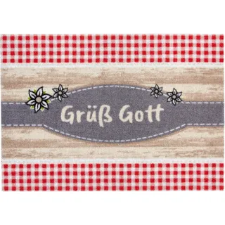 Astra Türmatte Homelike Grüß Gott ca. 40 cm x 60 cm Multicolor