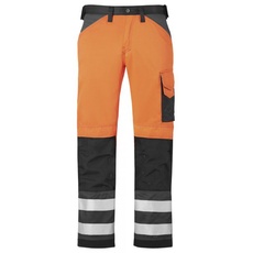 Snickers HV Hose orange Kl. 2 Gr. 108