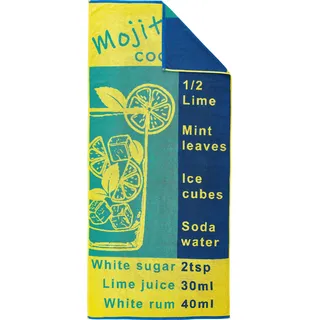 Dyckhoff Mojito Strandtuch 80 x 180 cm gelb
