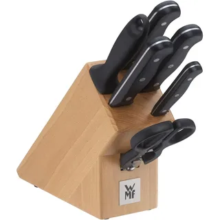 WMF Messerblock , Buche Kolonial , Holz , 7-teilig , Kochgeschirr, Küchenmesser, Messerblöcke
