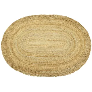 carpetfine Juteteppich Luca 80 x 150 cm Beige