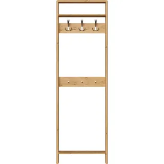 Home affaire Garderobenpaneel »Luven« FSC® zertifiziertes Massivholz, beige