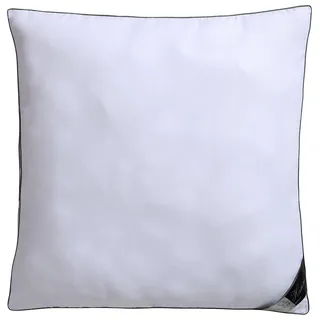 Hanse by RIBECO Max Kunstfaserkopfkissen 80 x 80 cm Weiß