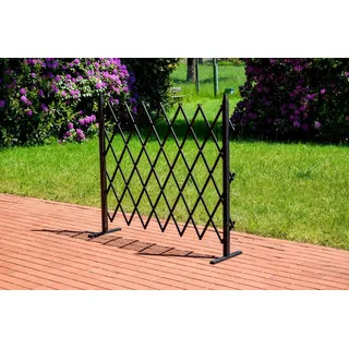 Dobar Rankgitter Gr. L 160 x 35 cm Schwarz