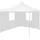 Faltpavillon 3 x 2,91 m inkl. 2 Seitenteile Weiß