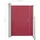 Seitenmarkise 100 x 300 cm Rot Polyester