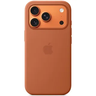 iPhone 17 Pro Silikon Case mit MagSafe Terracotta