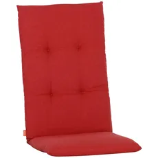 Bild von Sesselauflagenset, Rot, - 48x6x120 cm,