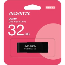 Bild ADATA UC310 USB-A schwarz 32GB, USB-A 3.0 (UC310-32G-RBK)