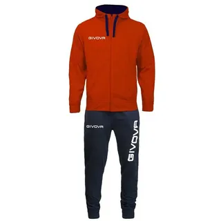 Givova Herren Survêtement Poker Jogginganzug, Rouge,