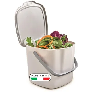 Snips Biomülleimer 3 l Weiß