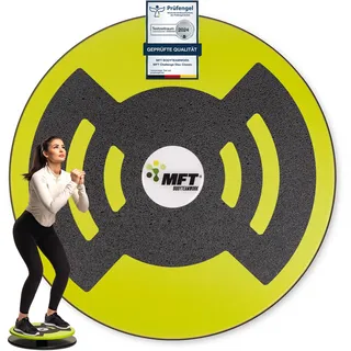 MFT Challenge Disc Classic (MFT Grün) Balance Board (made in Austria) stabil aus Holz mit rutschfestem Belag, Gleichgewichtstrainer, Wackelbrett für Koordination, Training, Prävention für jedes Alter