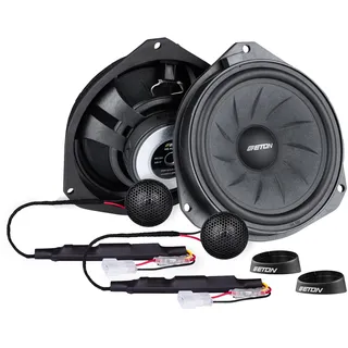 ETON UG FIAT FD16 – 16,5 cm Komponentensystem, kompatibel mit FIAT Ducato | 6,5 Zoll 2-Wege Plug & Play Lautsprecher-Set für den Türeinbau, passgenaue Tief/Mitteltöner & Hochtöner, 1 Paar