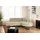 Eckcouch Stoff 2-Sitzer Beige