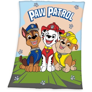 Herding Fleecedecke Paw Patrol, 130 x 170 cm, 100% Polyester, Fleece