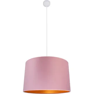 Hängeleuchte , Rosa, Weiß , Holz , 100 cm , Lampen & Leuchten, Leuchtenserien
