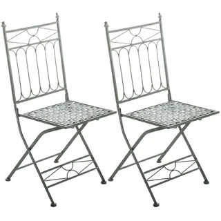 CLP Klappstuhl Asina 42 x 42 x 94 cm grün 2 St.