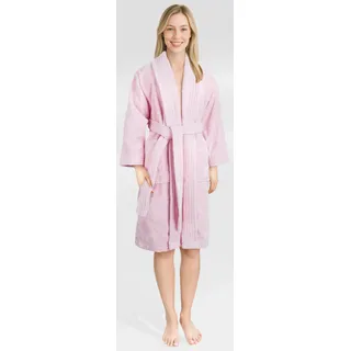 hammetex »Ren, 100% Baumwolle« 380 g/m2 Frottee Bademantel mit Taschen – Saugfähig & Weich