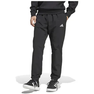 Adidas Essential Small Logo Woven Hosen - Black / White - 2XL